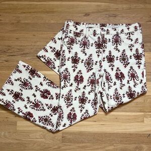 Pilcro and the Letterpress by Anthropologie Corduroy Bootcut Pants Women’s 32